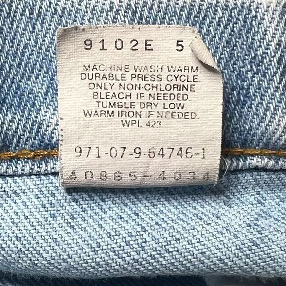 Vintage Levi’s Skoosh Baggy Jeans Western Light Wash 34x32 - Picture 11 of 11